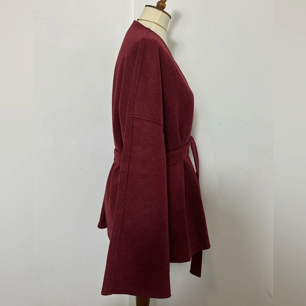 Kimono Style Belted Jacket - Picture 2 of 6